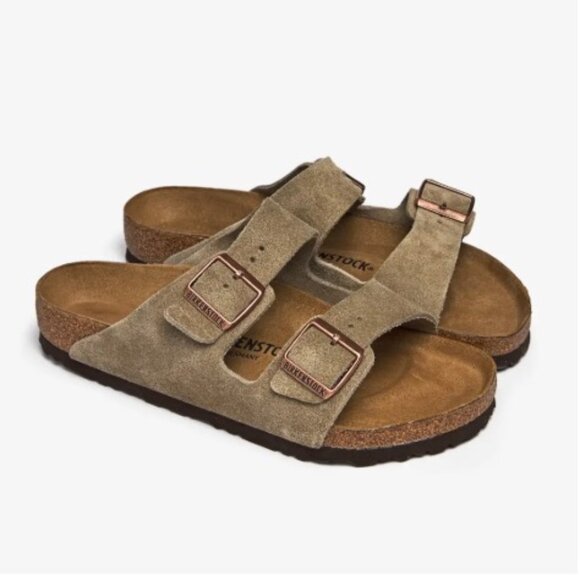 Birkenstock Arizona double-buckle suede sandals_40 - Picture 1 of 7
